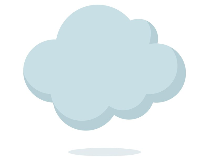 Apagón energético: nube representando los elementos en la "nube".